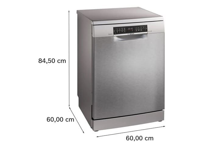 Máy rửa bát độc lập Bosch Serie 6 Sấy Zeolith SMS6ZCI85M
